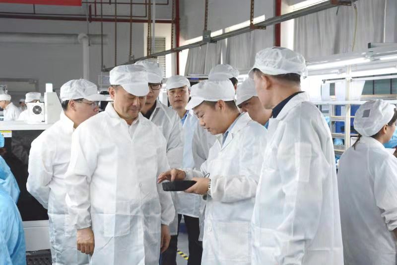 萍乡市委书记陈敏率队到盛世集团考察