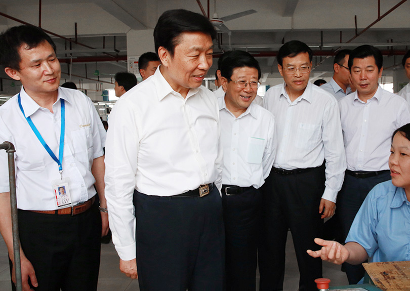李源潮在盛世集团调研纪实
